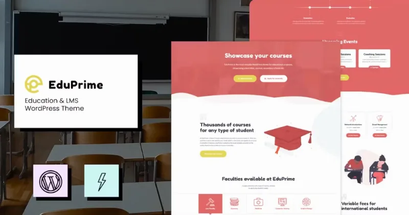 EduPrime – Education & LMS WordPress Theme