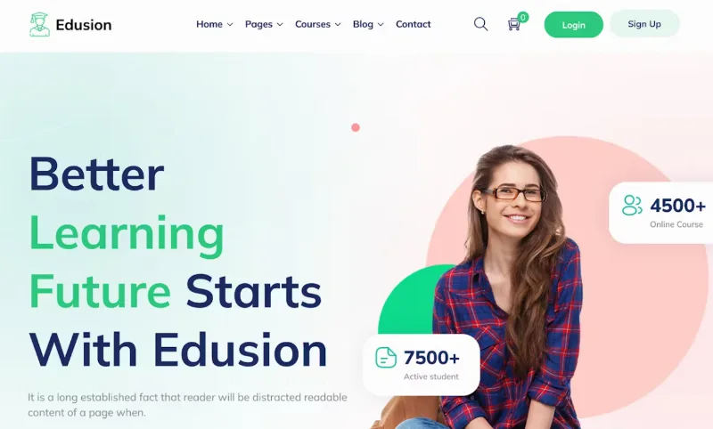 Edusion – Education LMS WordPress Theme