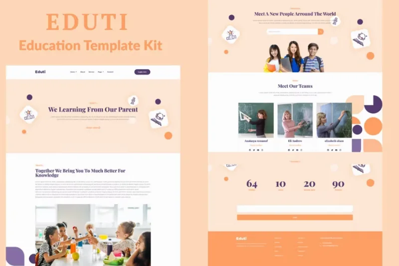 Eduti – Education Elementor Template