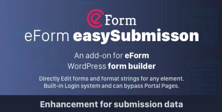 eForm easySubmission Add-on