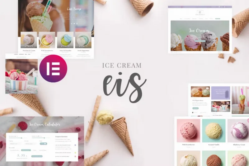 Eis – Ice Cream Shop Template