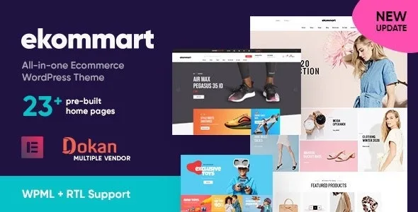 ekommart – All-in-one eCommerce WordPress Theme