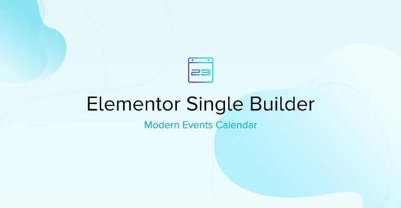 Elementor Single Builder for MEC