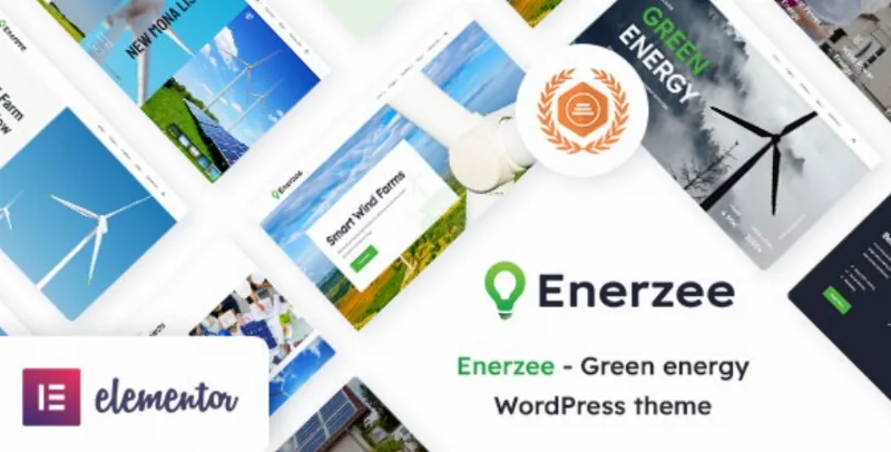 Enerzee – Renewable Energy WordPress Theme