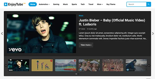 EnjoyTube Pro Theme