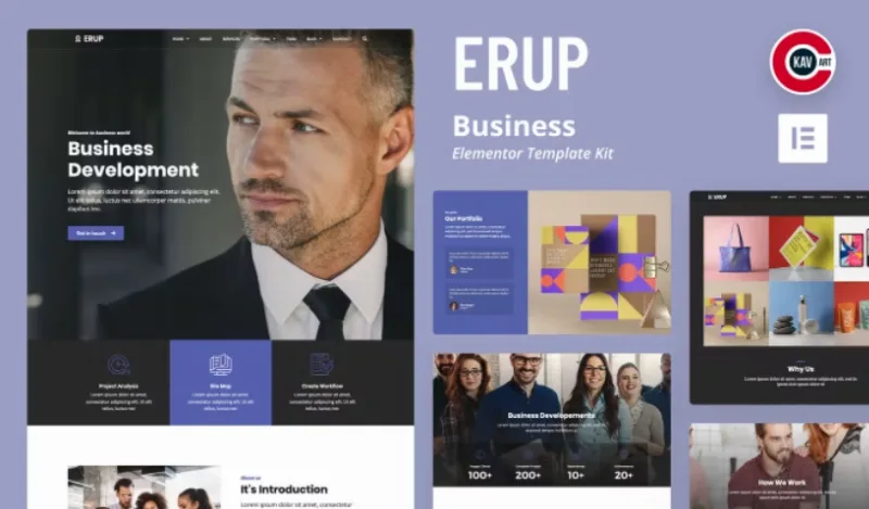 Erup – Business Elementor Template
