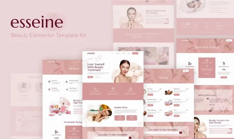 Essein – Beauty Spa Elementor Template
