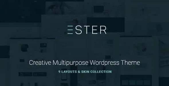 Ester – A Stylish Multipurpose WordPress Theme