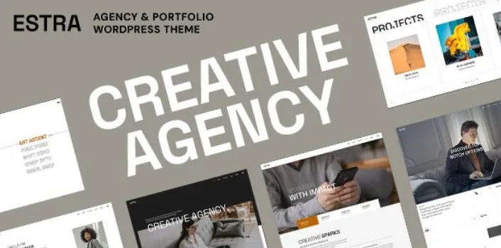Estra – Creative Agency and Portfolio Theme