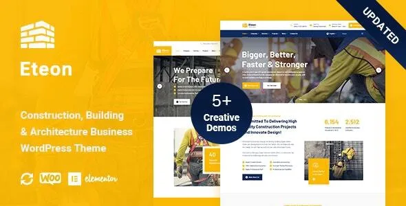 Eteon – Construction And Building WordPress Theme