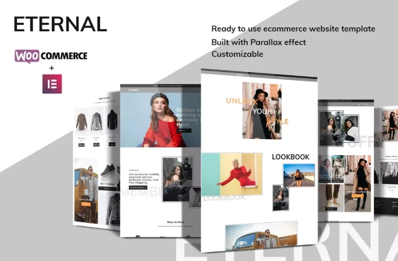 Eternal – Ecommerce Elementor Template