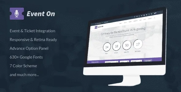 Event On – Conference WordPress Theme