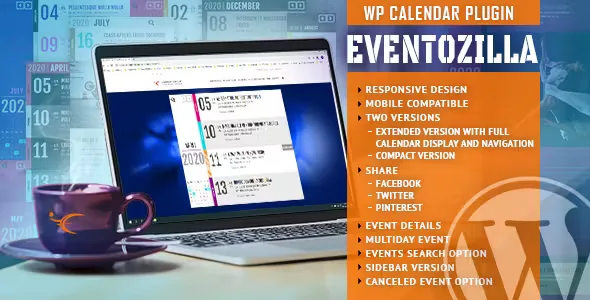 EventoZilla Event Calendar Plugin