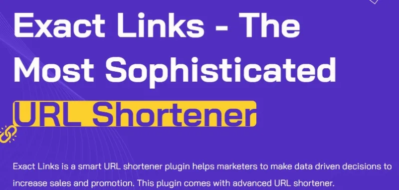 Exact Links Pro – The Most Sophisticated URL Shortener