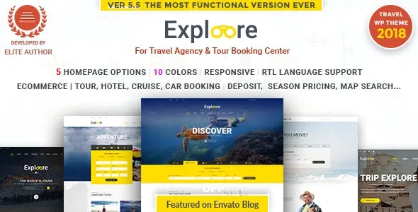 Exploore5.8–TourTravelWordPressTheme