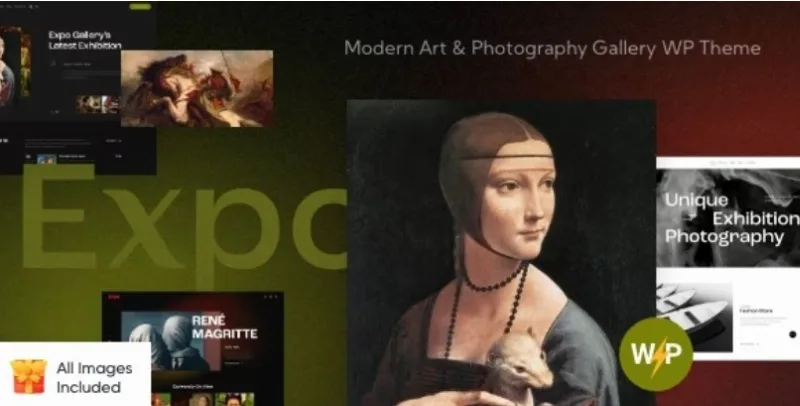 Expo – Modern Art & Photography Gallery WordPress Theme
