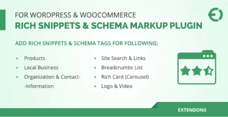 Extendons Rich Snippets