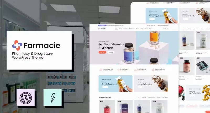 Farmacie – Pharmacy & Drug Store Theme