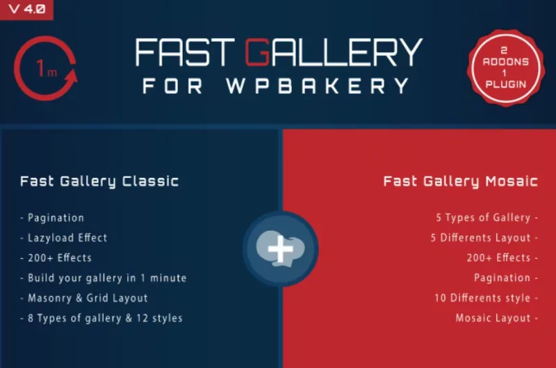 Fast Gallery for Visual Composer