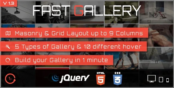 Fast Gallery - Premium Wordpress Plugin