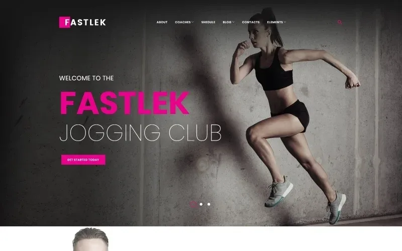 Fastlek – Running Club & Coaching WordPress Theme