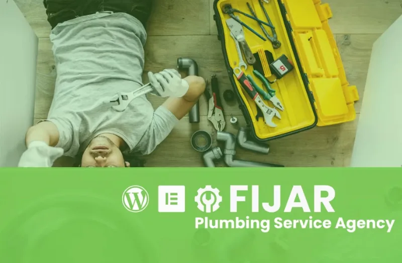 Fijar – Plumbing Service Elementor Template