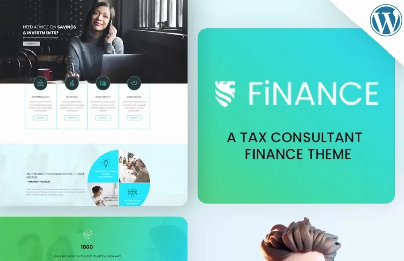Finance Consultant – Consulting WordPress Theme