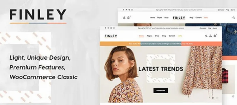 Finley – Fashion WooCommerce Theme