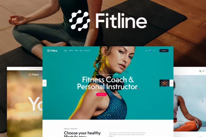 FitLine – Online Fitness Coach WordPress Theme