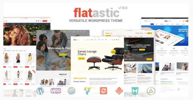 Flatastic – Versatile Multi Vendor WordPress Theme