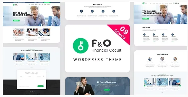 F&O – Consultant Finance WordPress Theme