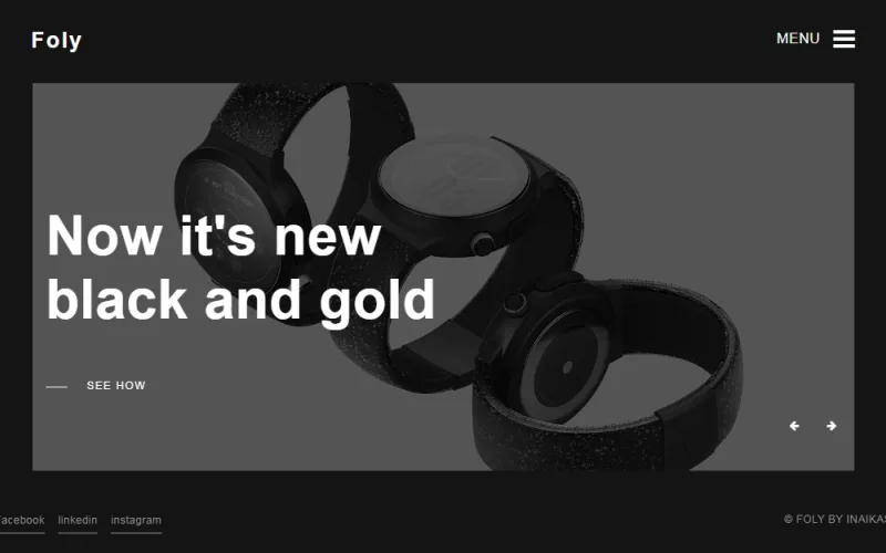 Foly – Personal Portfolio WordPress Theme