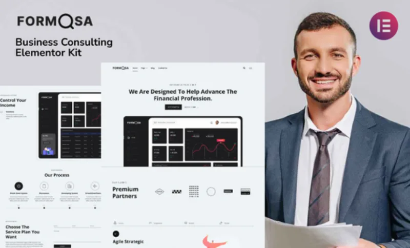 Formosa – Business Consulting Elementor Template
