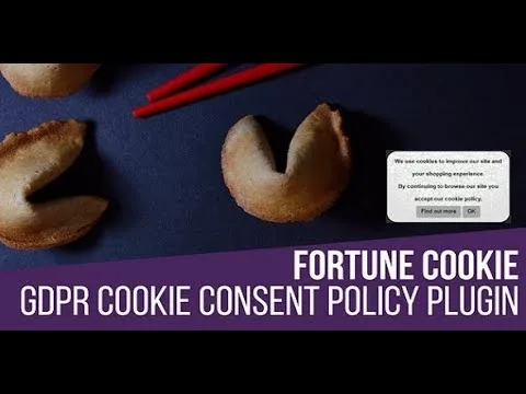 Fortune Cookie Consent Policy WordPress Plugin