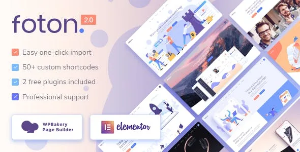 Foton Theme – Software and App Landing Page