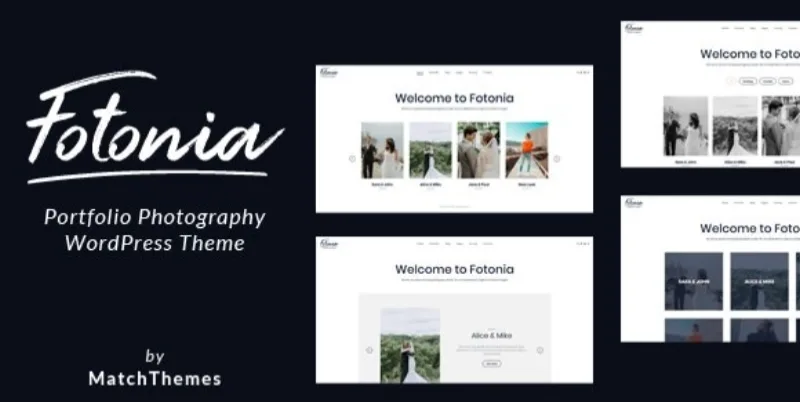 Fotonia – Portfolio Photography Theme for WordPress
