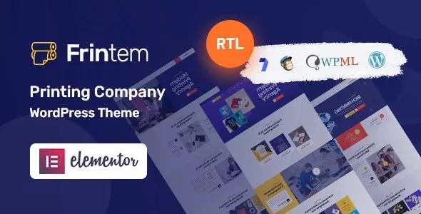 Frintem – Printing Company WordPress Theme