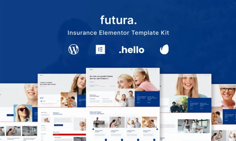 Futura – Insurance Elementor Template
