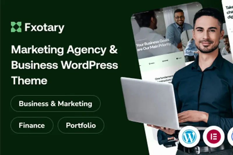 Fxotary – Modern Digital Agency WordPress Theme