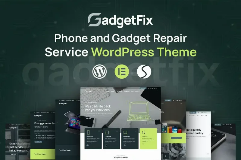 Gadgetfix - Gadget Repair Service WordPress Theme