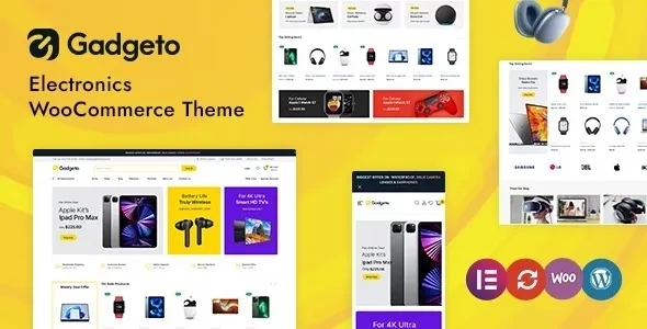 Gadgeto – Electronics Store Elementor WooCommerce Theme