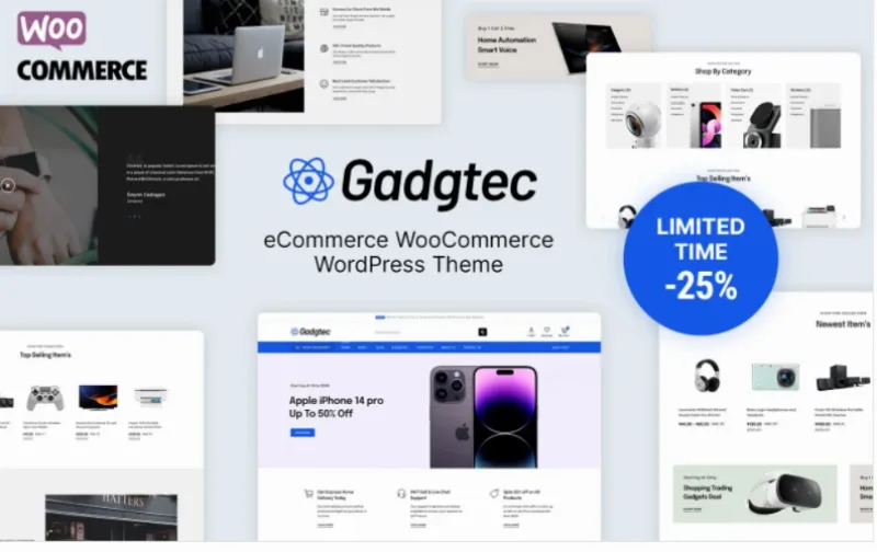 Gadgtec – Electronics and Mobile WooCommerce Theme