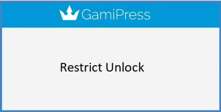 GamiPress - Restrict Unlock