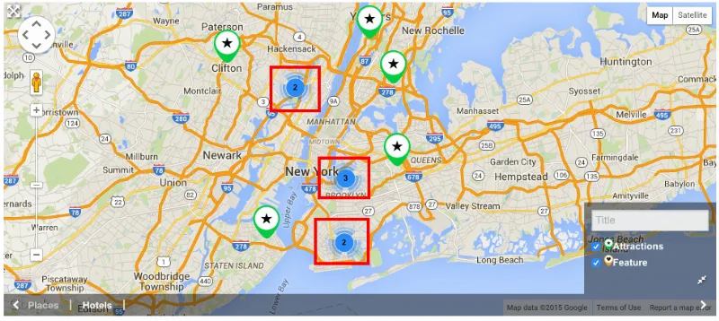 GeoDirectory Marker Cluster