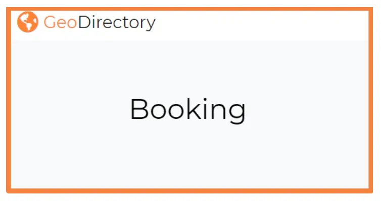 GeoDirectory Marketplace Booking