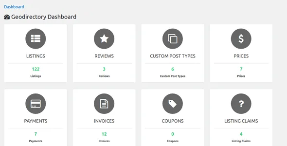 GeoDirectoryDashboard0.0.1