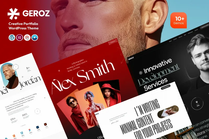 Geroz - Creative Portfolio Digital Agency WP Theme