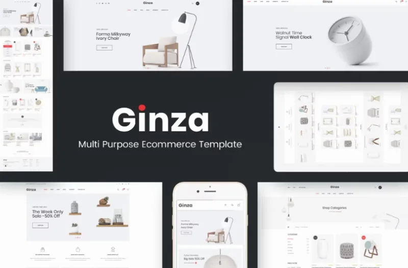 Ginza – Furniture Theme for WordPress