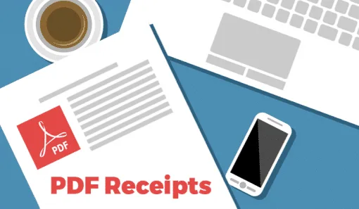 Give PDF Receipts