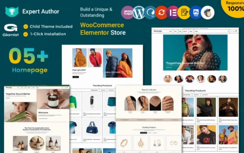 Glamist – Multipurpose WordPress WooCommerce Theme
